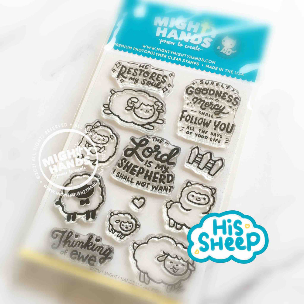 His Sheep Clear Stamps
