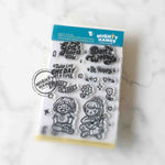 Don't Worry, Be Happy Clear Stamps