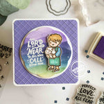 God is For Us Clear Stamps