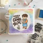 He Cares Clear Stamps