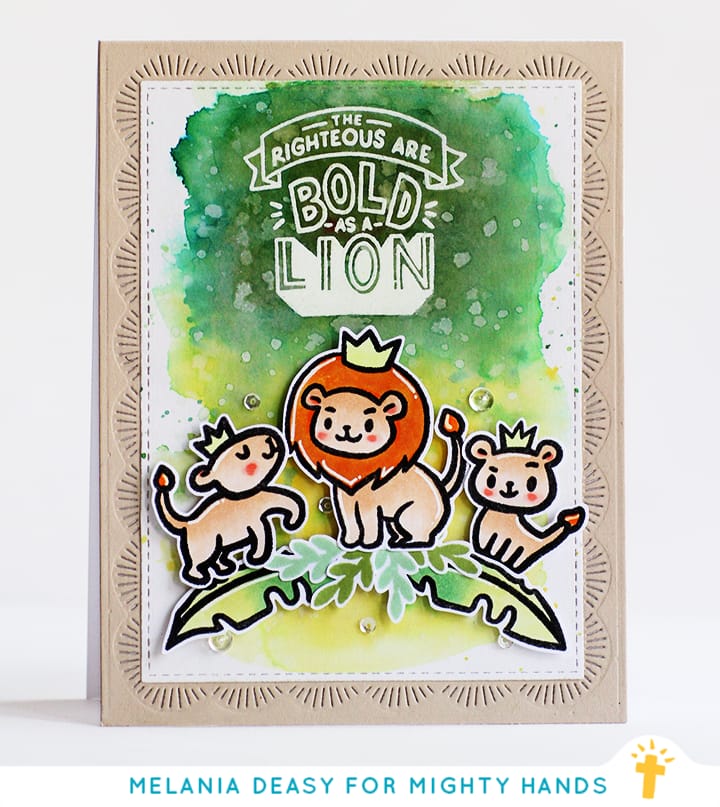 Bold as a Lion Clear Stamps