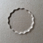 Round Clear Acrylic Block - Large 10cm