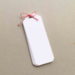 White Bookmarks - Cardstock