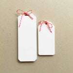 White Bookmarks - Cardstock