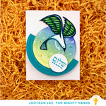 Peace Words Clear Stamps
