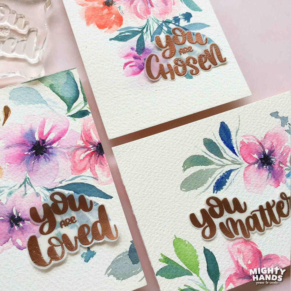 You are Loved Clear Stamps
