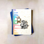 canvas god grace christian photopolymer clear stamp mighty hands card scrapbook bible journaling