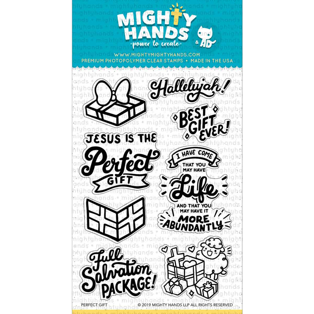 Faith Words Clear Stamp Set - Christian Faith Cards & Gifts – Mighty Hands