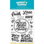 Faith Hope Love Clear Stamps